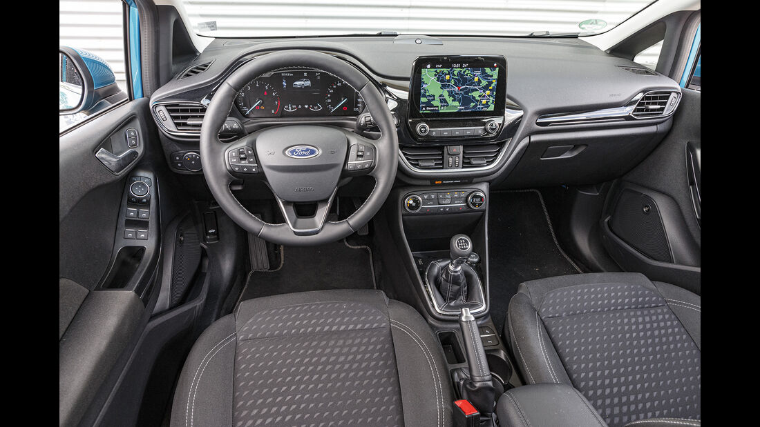 Ford Fiesta, Interieur