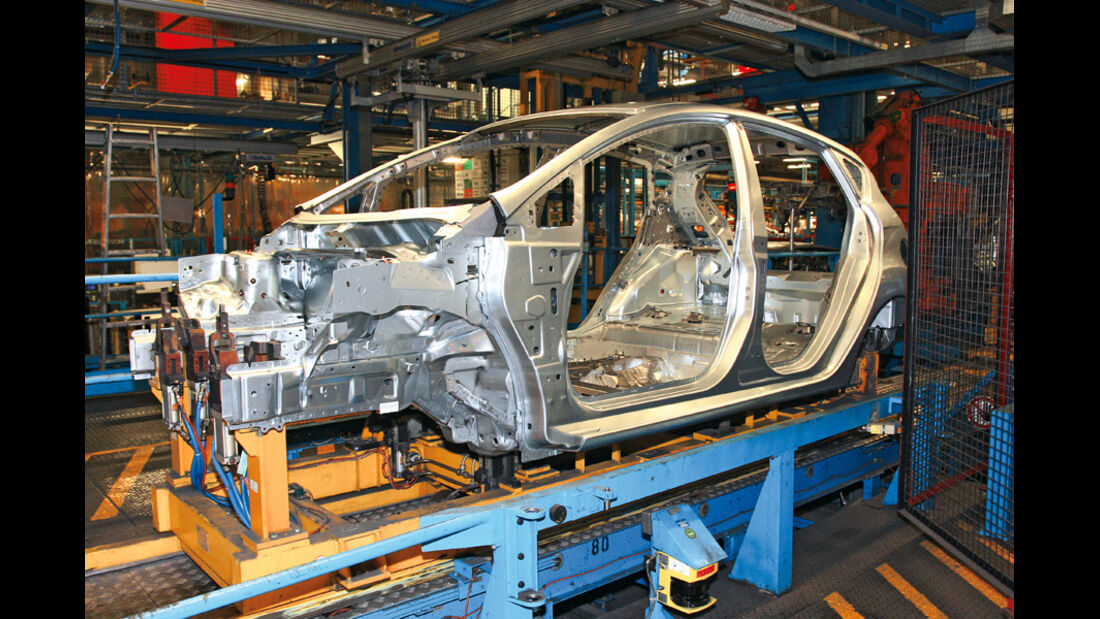Ford Fiesta, Produktion, Karosserie