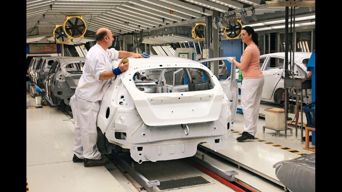 Ford Fiesta, Produktion, Primer, Basislack