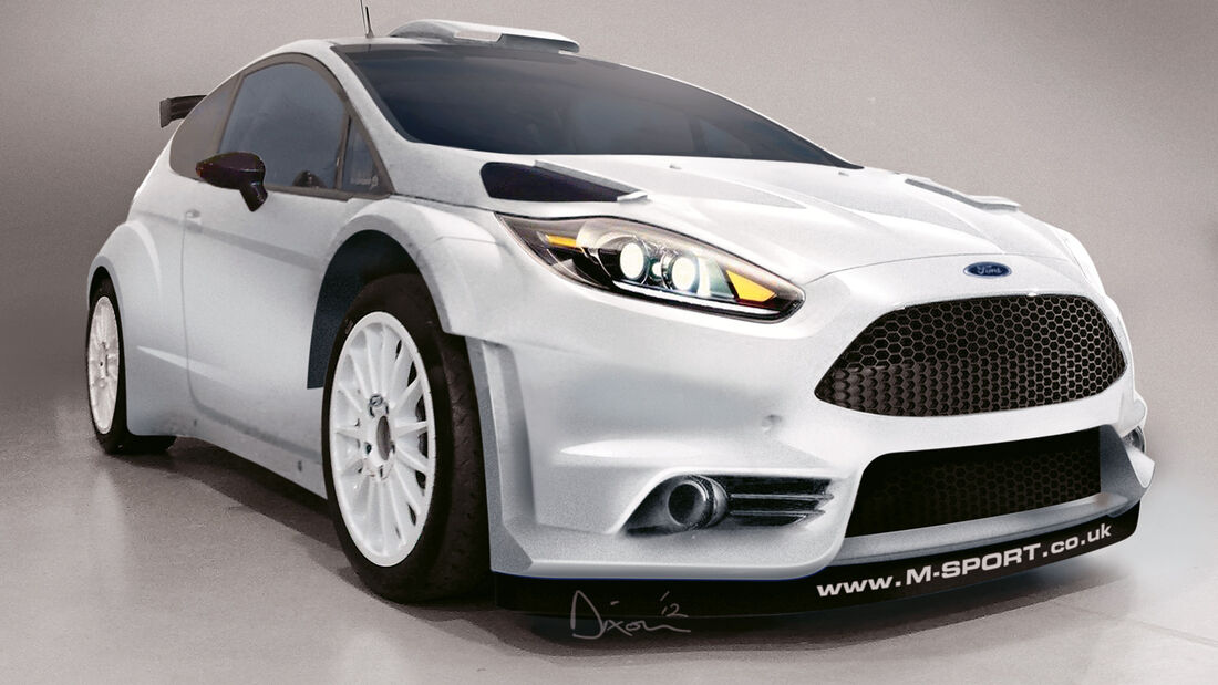 Ford Fiesta R5, Frontansicht