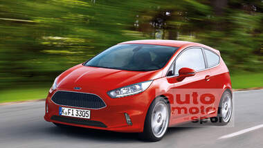 Ford Fiesta Retusche