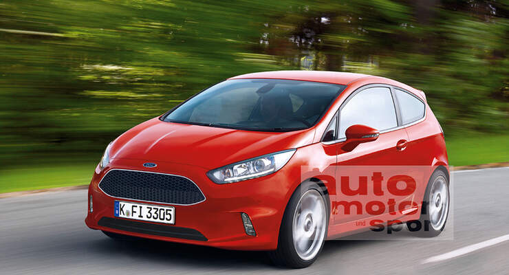 Ford Fiesta Retusche