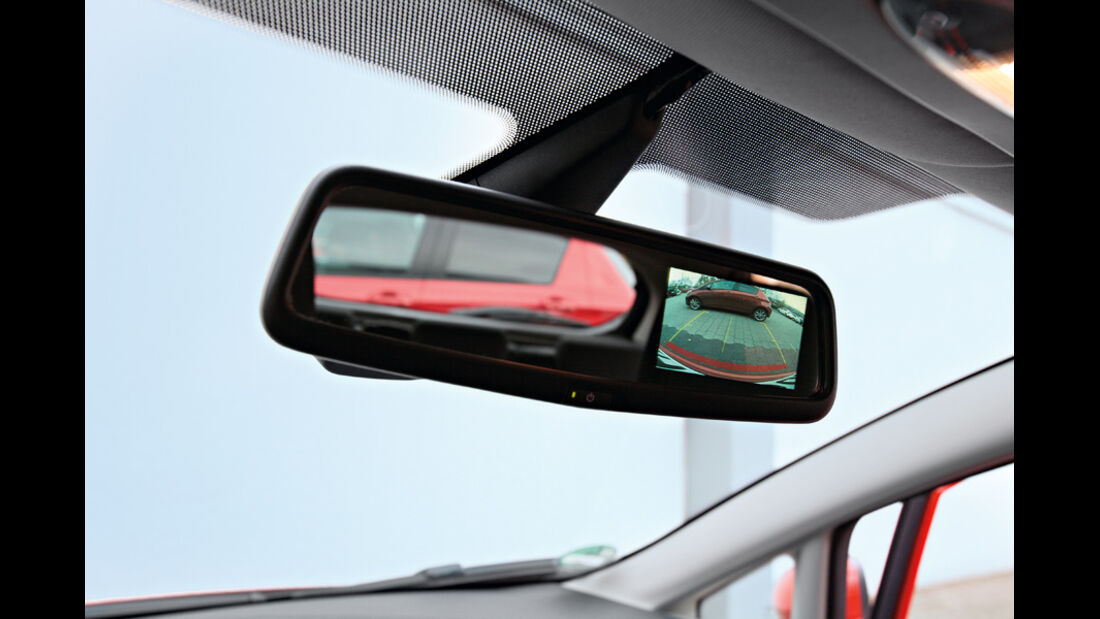 Ford Fiesta, Rückspiegel