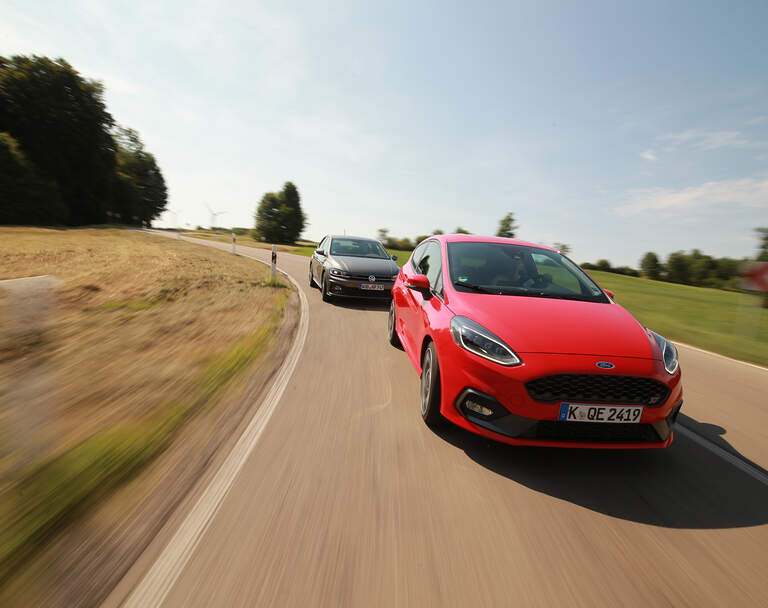 Ford Fiesta St Und Vw Polo Gti Im Test Auto Motor Und Sport