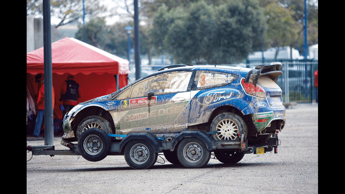 Ford Fiesta WRC, Anhänger 