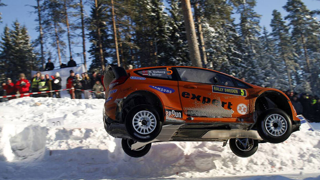 Ford Fiesta WRC, Henning Solberg, Rallye Schweden 2011