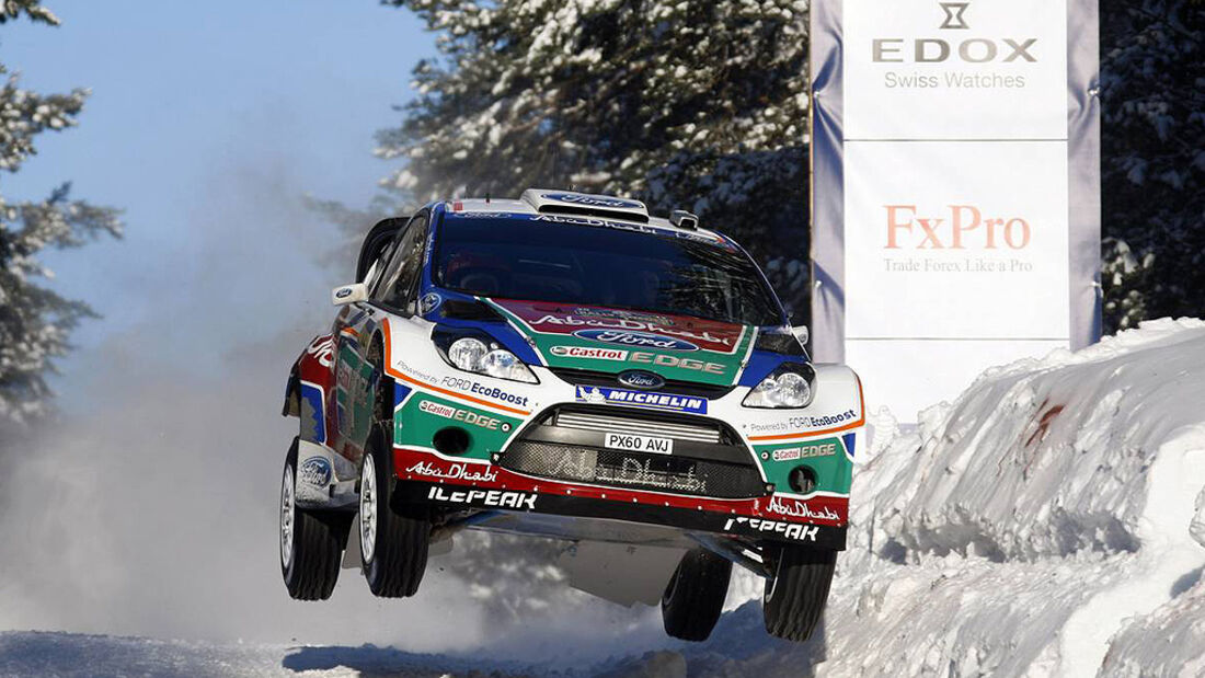 Ford Fiesta WRC, Hirvonen, Rallye Schweden 2011