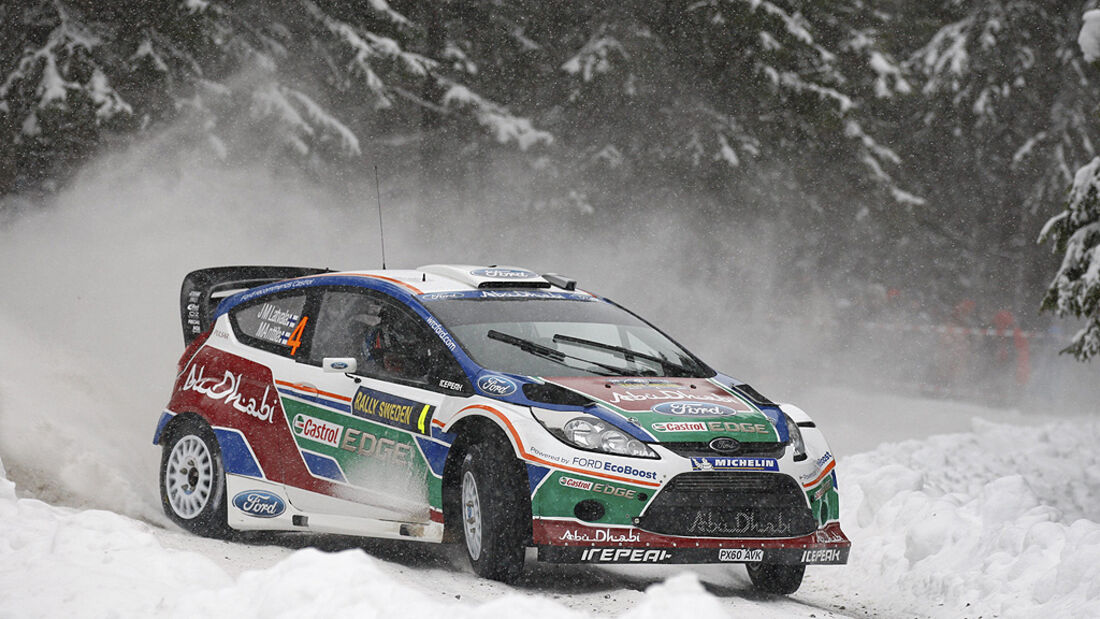 Ford Fiesta WRC, Latvala, Rallye Schweden 2011