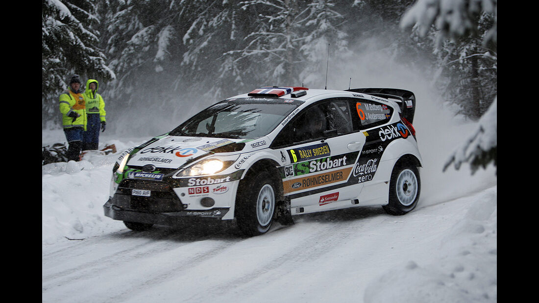 Ford Fiesta WRC, Ostberg, Rallye Schweden 2011