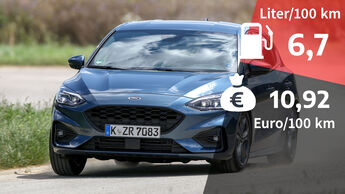 Ford Focus 1.0 EcoBoost Hybrid ST-Line X Realverbrauch