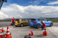 Ford Focus 1.5 Ecoboost, VW Golf 1.5 TSI Act Bluemotion, Exterieur