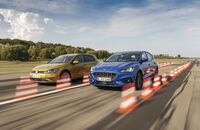 Ford Focus 1.5 Ecoboost, VW Golf 1.5 TSI Act Bluemotion, Exterieur