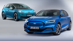 Ford Focus Electric MEB VW ID.3 Collage Retusche 2021