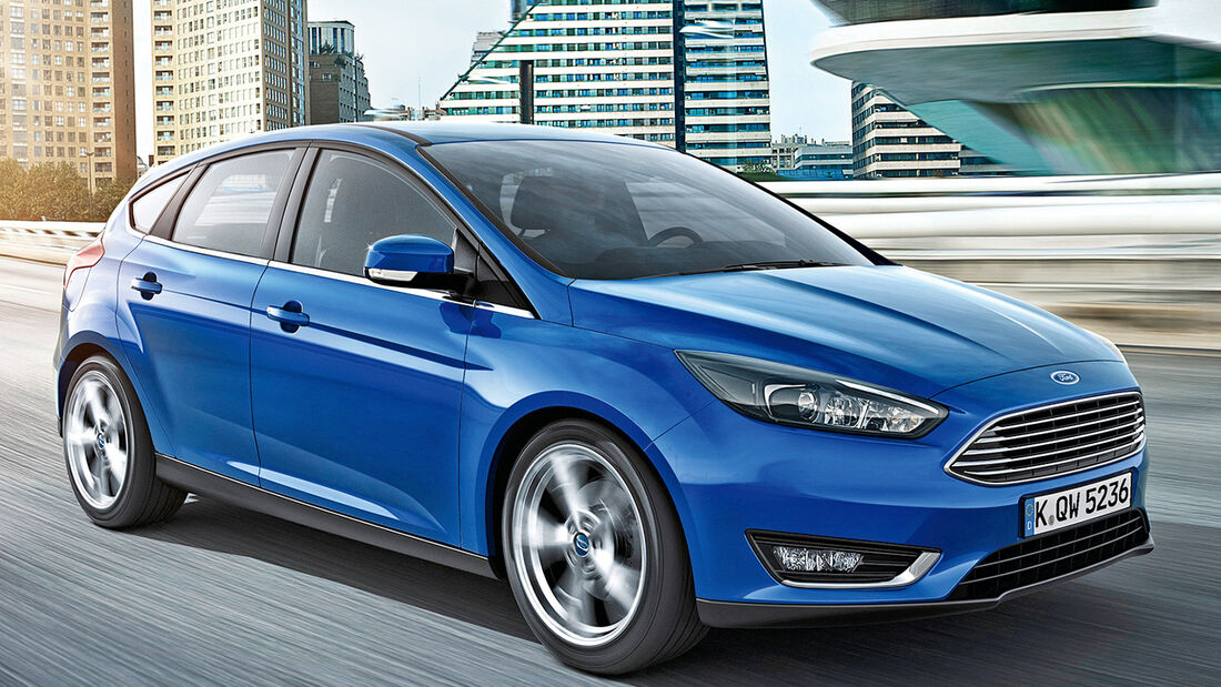 Ford Focus Facelift, Frontansicht