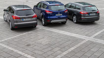 Ford Focus, Ford Mondeo, Ford Kuga, Heckansicht