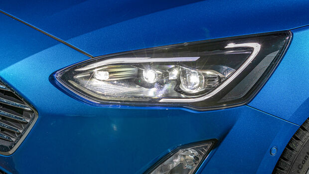 Ford Focus, Lichttest