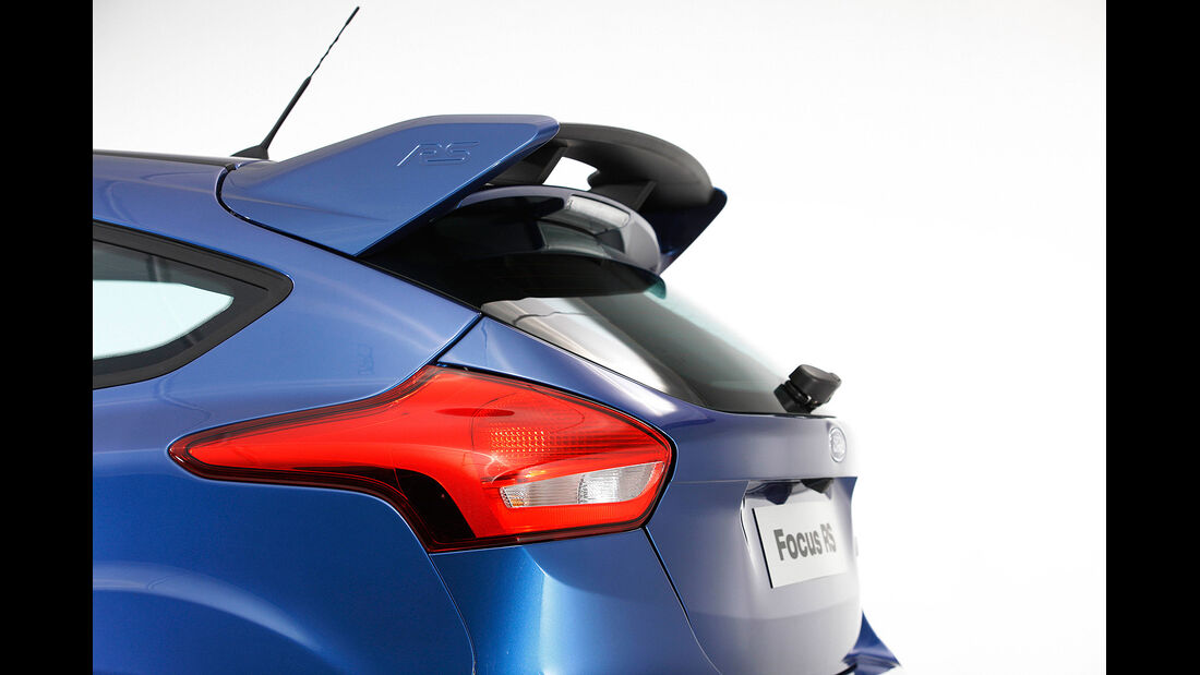 Ford Focus RS 2015, Heckflügel, Heckspoiler