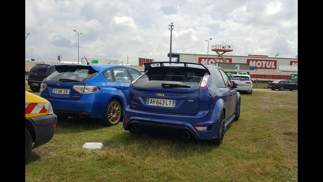 Ford Focus RS - Carspotting - 24h-Rennen Le Mans 2016