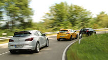 Ford Focus ST, Opel Astra OPC, Renault Megane R.S.