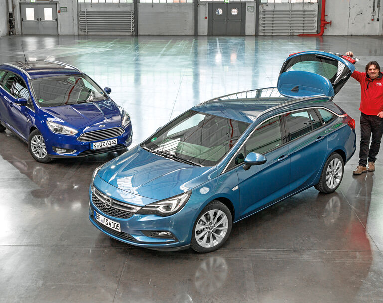 Opel Astra Kombi Ford Focus Turnier Vergleich 2016 Auto