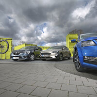 Ford Focus Turnier, Renault Megane, Skoda Octavia Combi, Exterieur