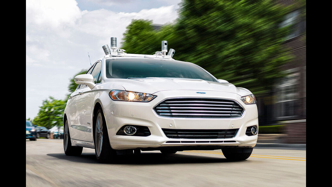 Ford Fusion Hybrid autonomes Fahren