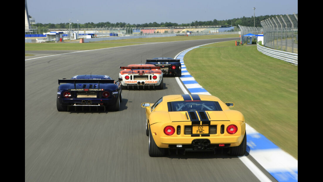 Ford GT GT3/VLN Raeder Motorsport, Ford GT GT3/VLN Matech Racing, Ford GT GT1 Matech Racing, Ford GT