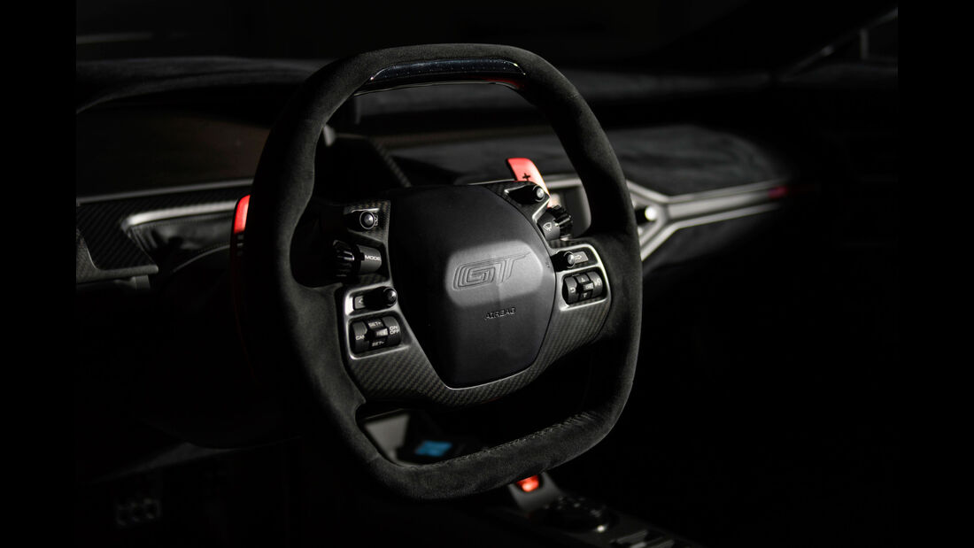 Ford GT - Sportwagen - Lenkrad - Innenraum