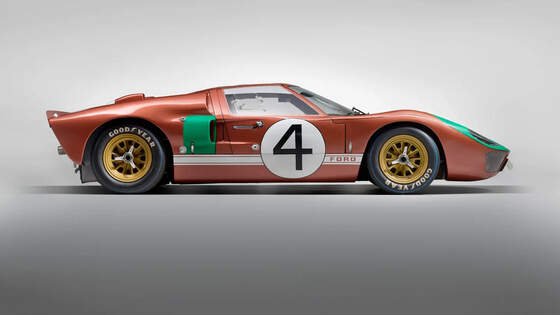 Ford GT40 Mk II mit der Fahrgestellnummer P/1032 bei RM Sotheby’s in der Auktion.