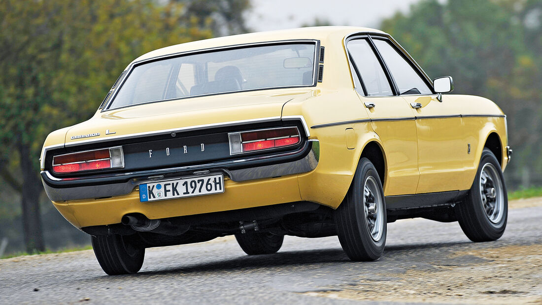 Ford Granada 2.0, Heckansicht