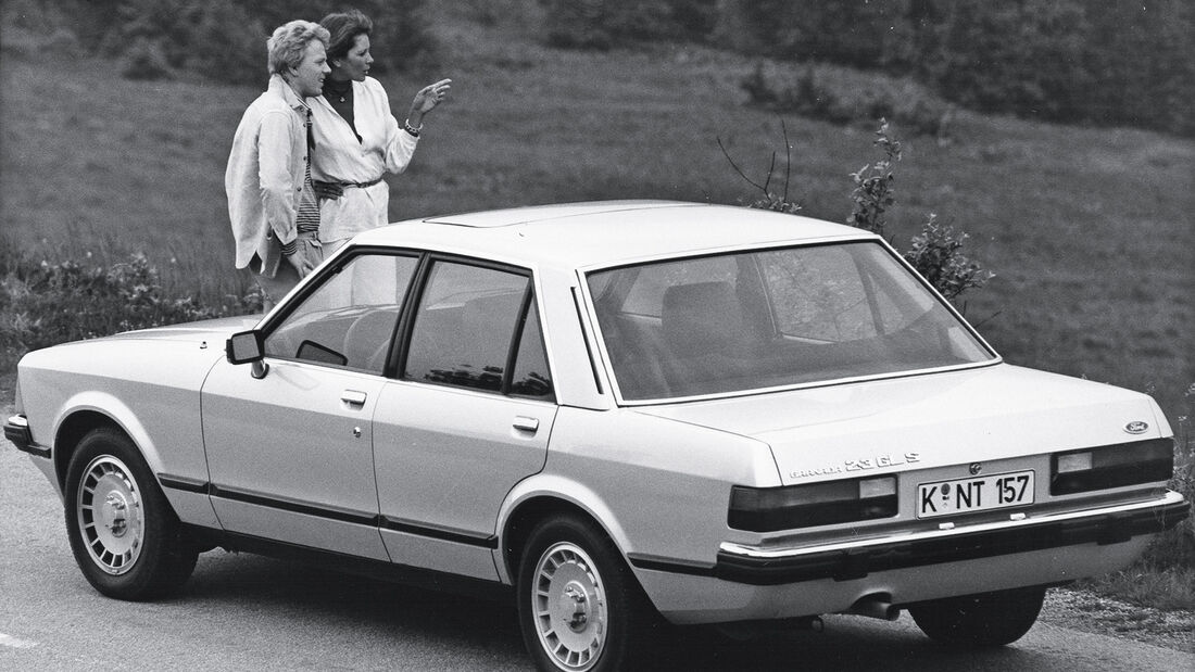 Ford Granada II, Heckansicht