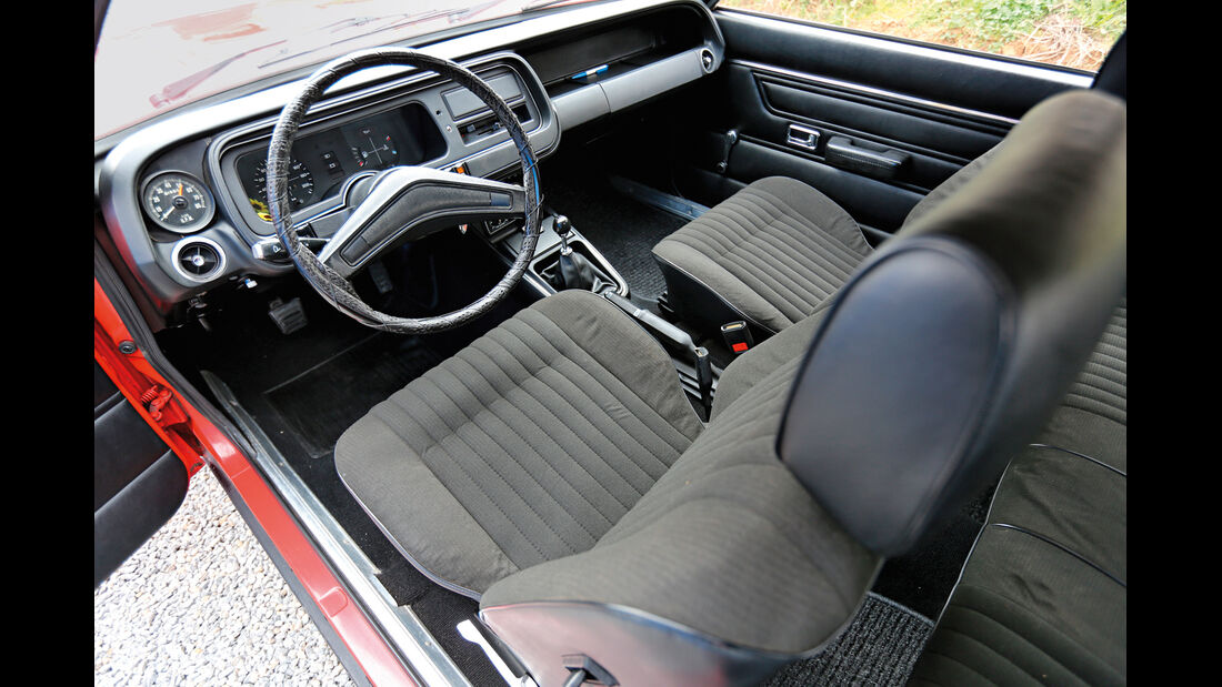 Ford Granada MH, Cockpit, Lenkrad