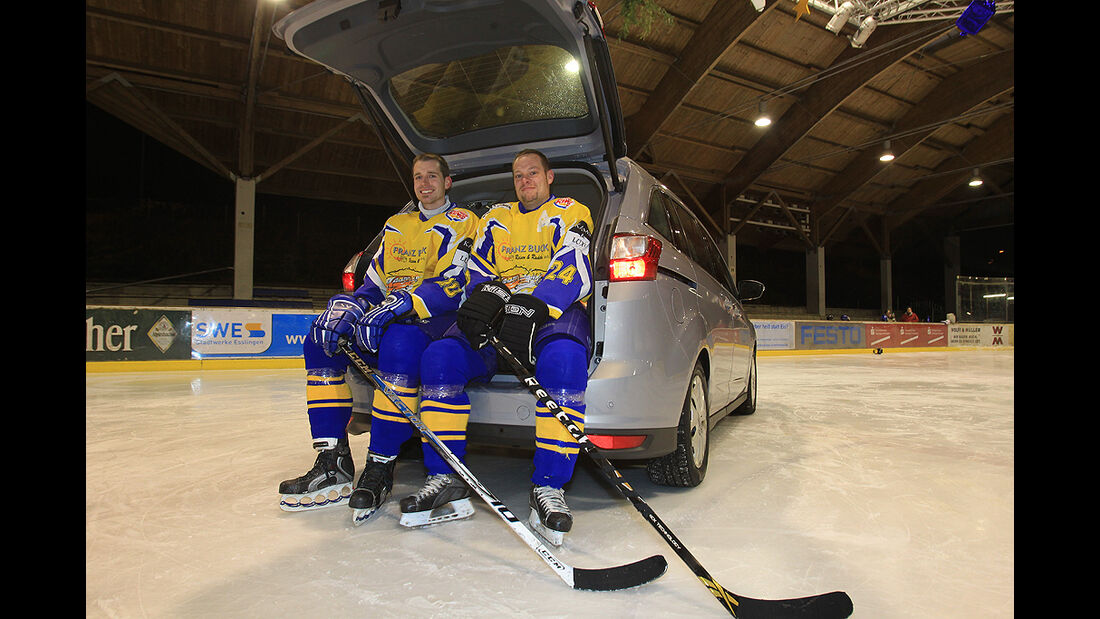 Ford Grand C-Max, Kofferraum, Eishockey-Spieler