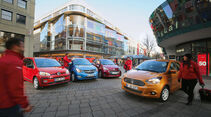 Ford Ka+ 1.2, Hyundai i10 1.2, Opel Karl 1.0, VW Up 1.0 TSI