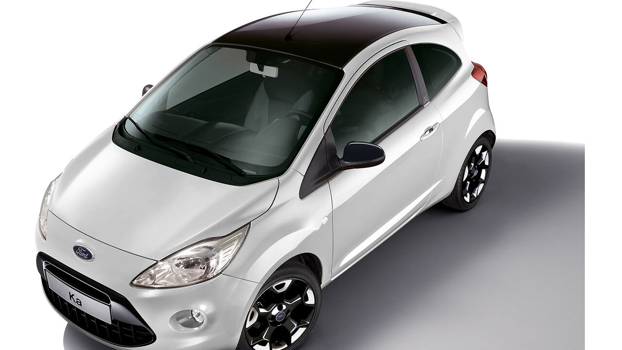 Ford Ka Black White Edition Schwarz Und Weiss Zum Sonderpreis Auto Motor Und Sport