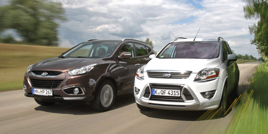 Ford Kuga, Hyundai ix35