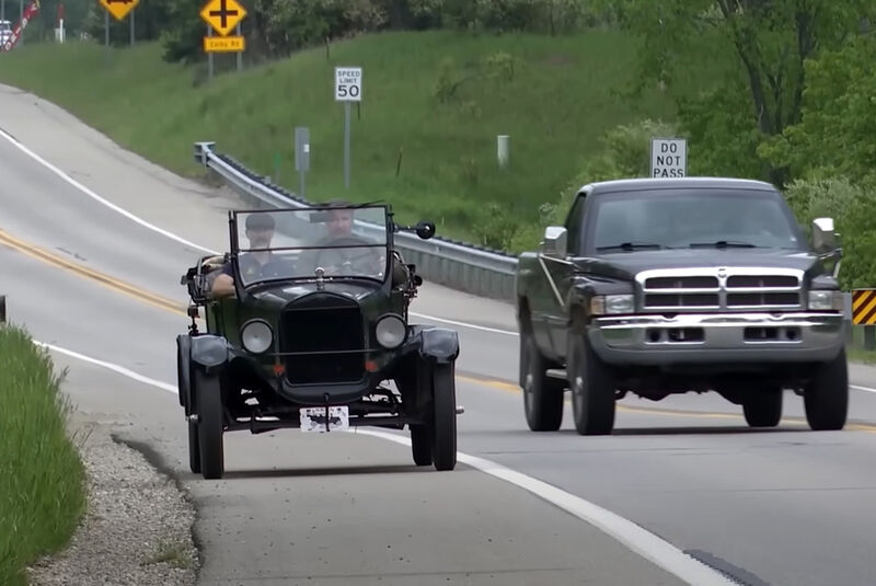 Ford Model T als Kommunalfahrzeug in Michigan