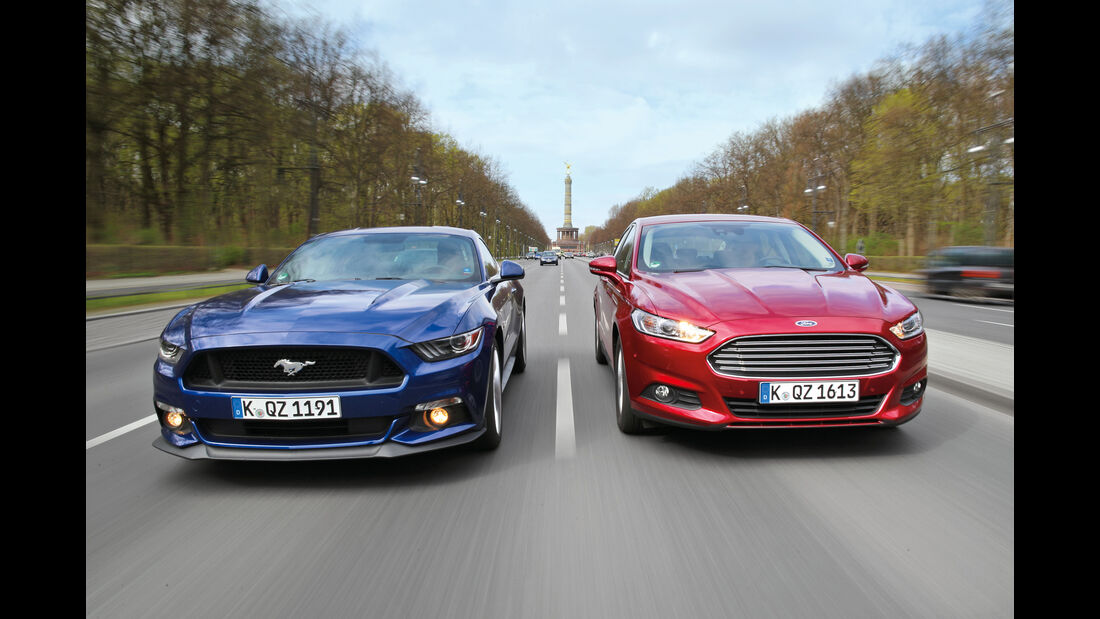 Ford Mondeo 1.0 Ecoboost, Ford Mustang 5.0 Ti-VCT V8