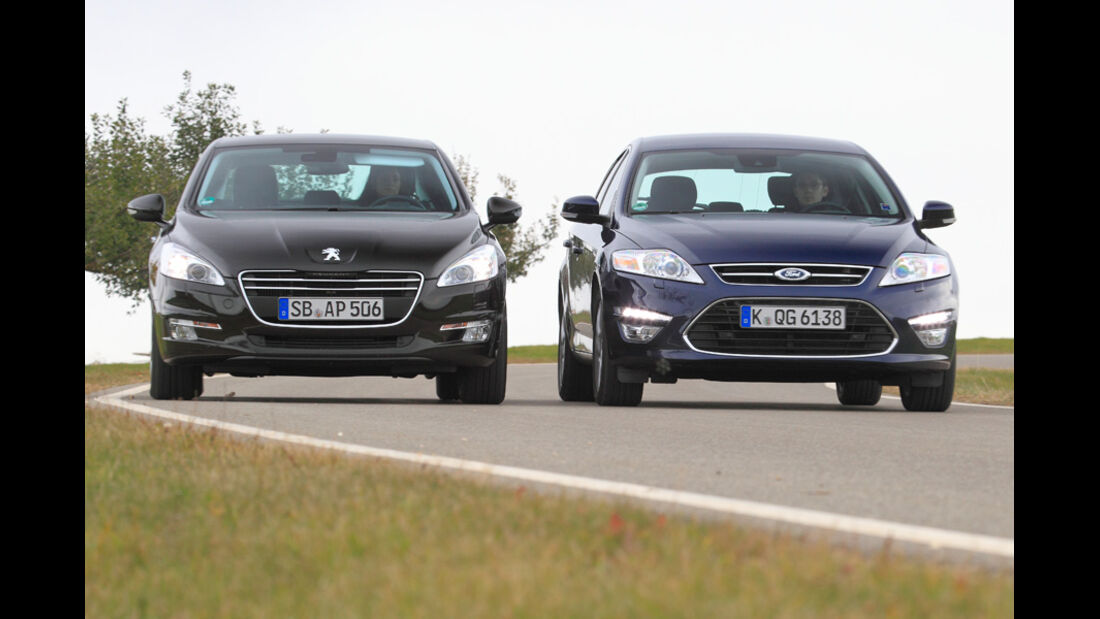 Ford Mondeo 1.6 Ecoboost, Peugeot 508 155 THP