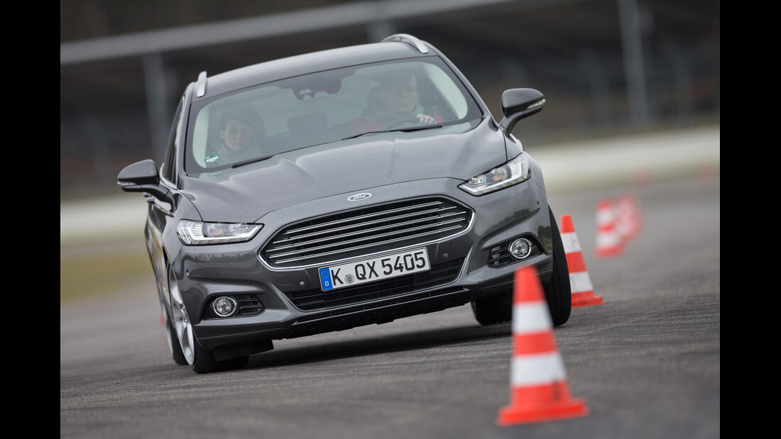 Ford Mondeo Turnier 2.0 TDCI, Frontansicht