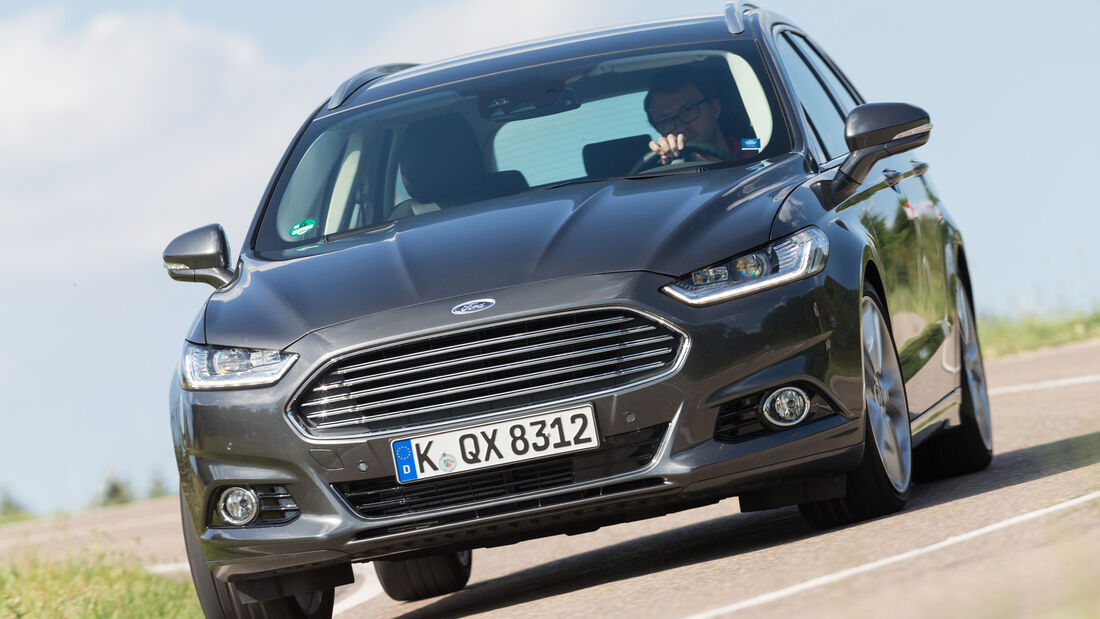 Ford Mondeo Turnier 2.0 TDCi, Frontansicht