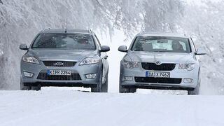 Ford Mondeo Turnier, Skoda Superb Combi