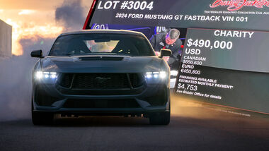 Ford Mustang 2024 VIN 001 Auktion Charity