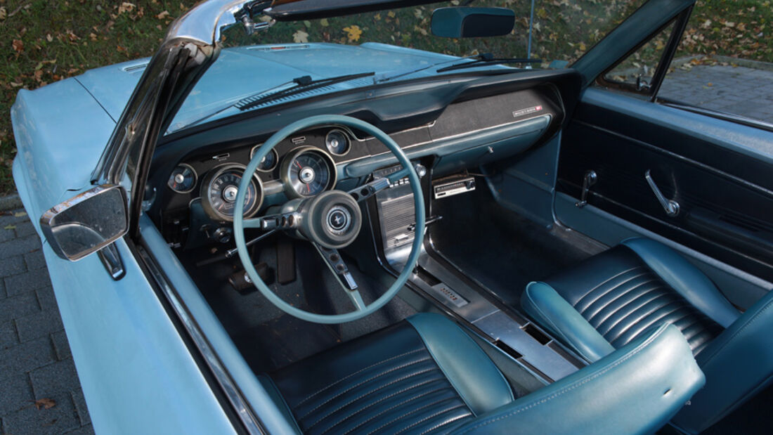 Ford Mustang 289 Convertible, Cockpit, Detail