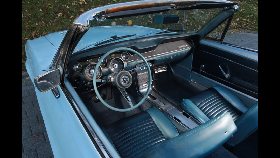 Ford Mustang 289 Convertible, Cockpit, Detail