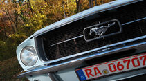 Ford Mustang 289 Convertible, Frontlichter, Detail