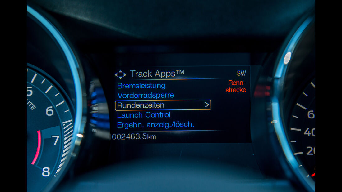 Ford Mustang 5.0 V8, Infotainment