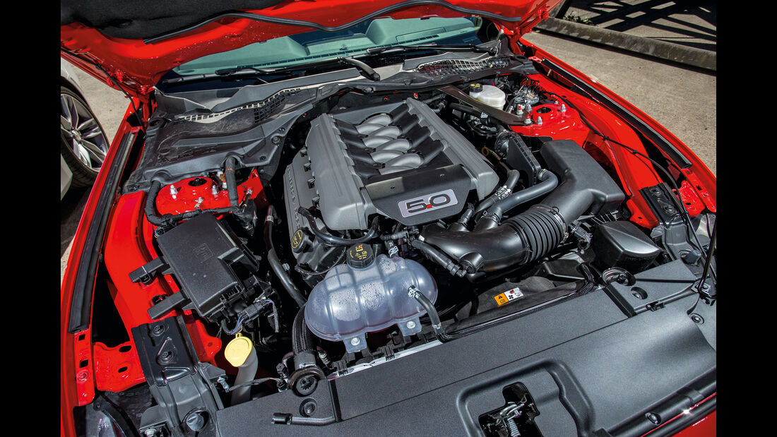 Ford Mustang 5.0 V8, Motor