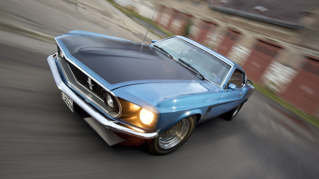 Ford Mustang Boss 302, Frontansicht