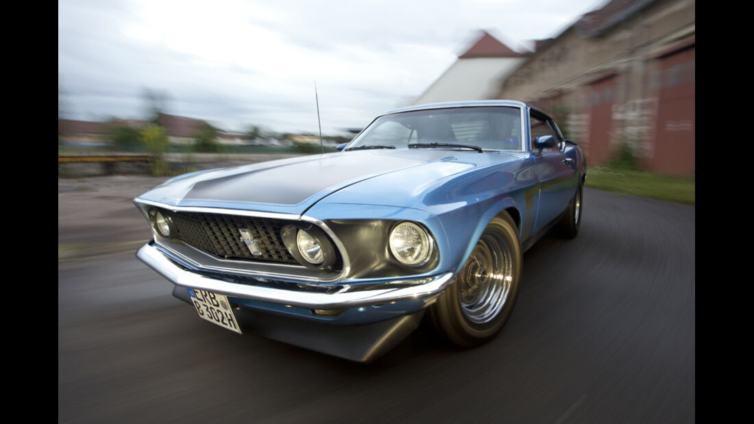Ford Mustang Boss 302, Frontansicht